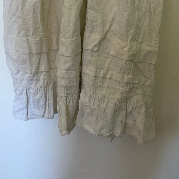 Free People Open Back Babydoll Dress - M - White - Picture 8 of 10